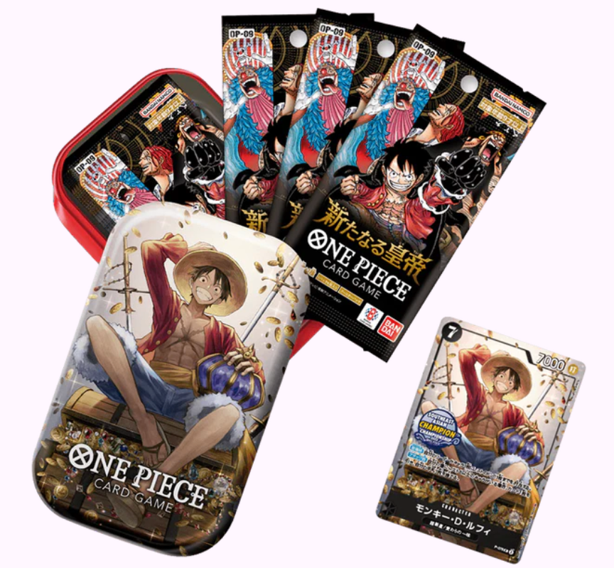 OP09 Tin Luffy 1st JAP