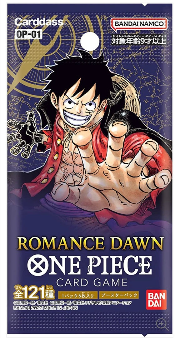 OP01 Romance Dawn Booster Packs JAP