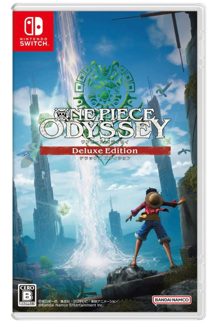 Switch Game One Piece Odyssey Deluxe Edition with Promo cards (P78,79) JAP