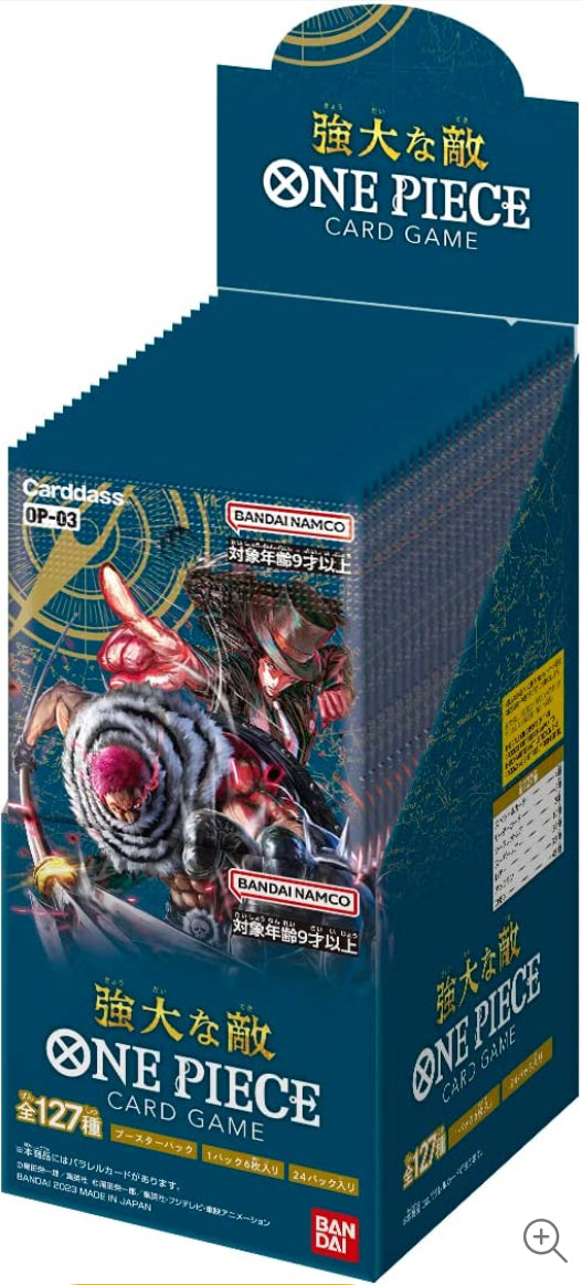 OP03 Pillars of Strength Booster Box Sealed JAP