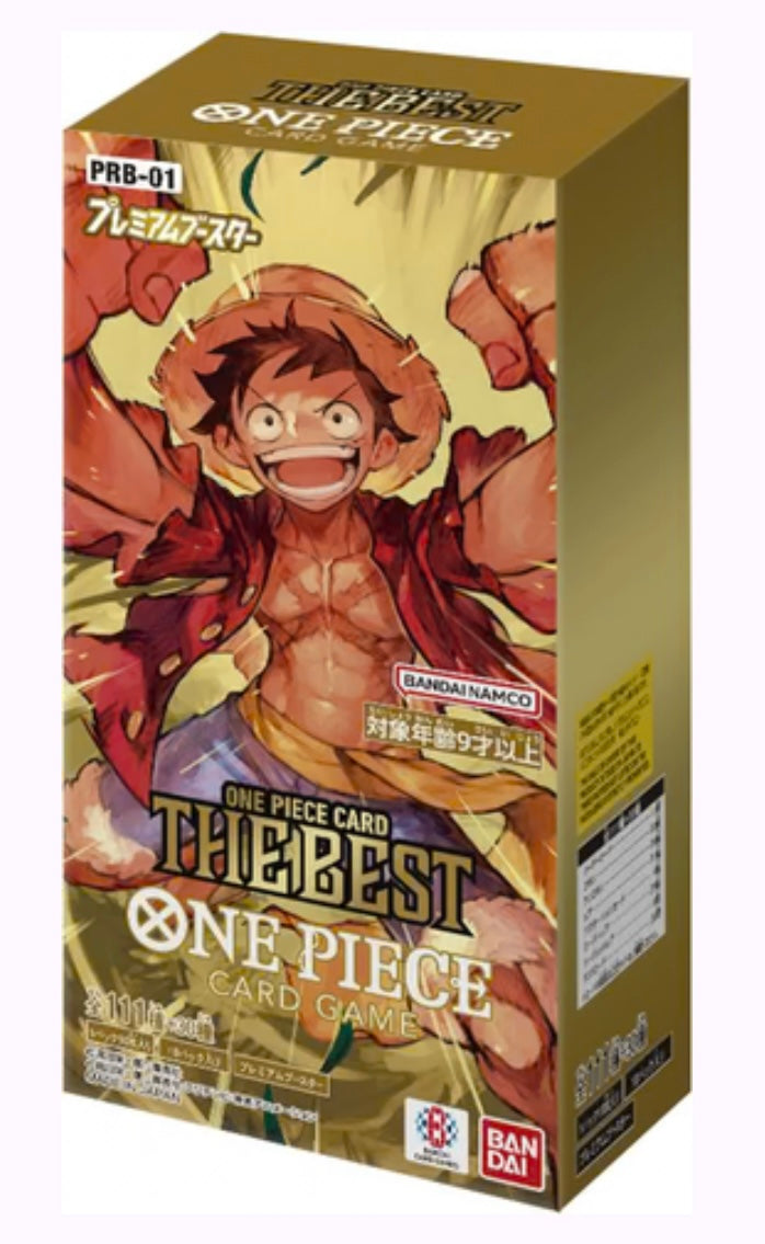 PRB01 PREMIUM BOOSTER-ONE PIECE CARD THE BEST Booster Box Sealed JAP