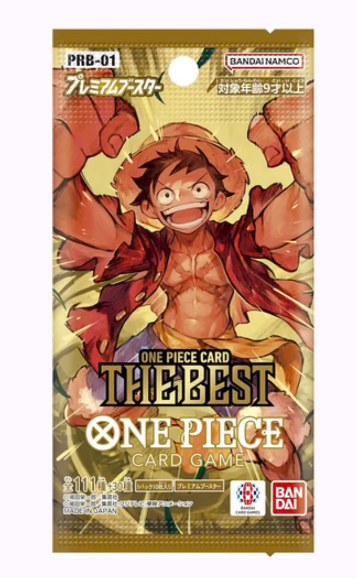 PRB01 PREMIUM BOOSTER-ONE PIECE CARD THE BEST Booster Packs JAP