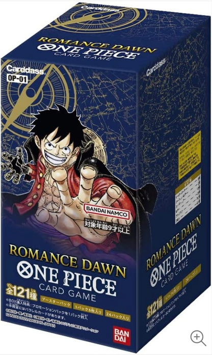 OP01 Romance Dawn Booster Box Sealed JAP